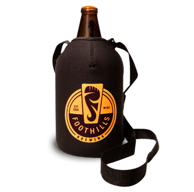 Glass Growler Koozie