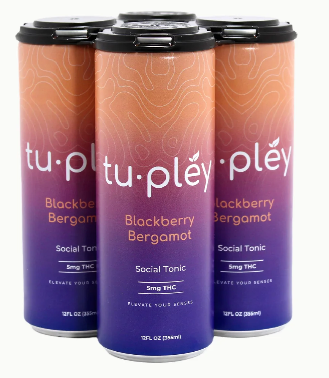 tu•pléy social tonics - blackberry bergamot 4-pack - Foothills Brewing