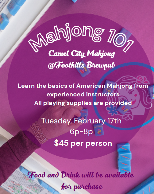 Camel City Mahjong at Foothills Brewpub - Foothills Brewing