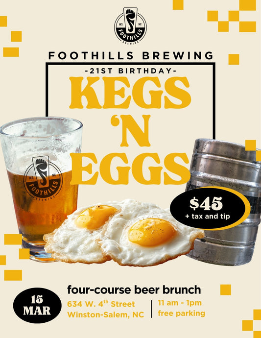 Kegs 'n Eggs 4-Course Beer Brunch
