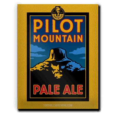 Pilot Mountain Pale Ale Poster